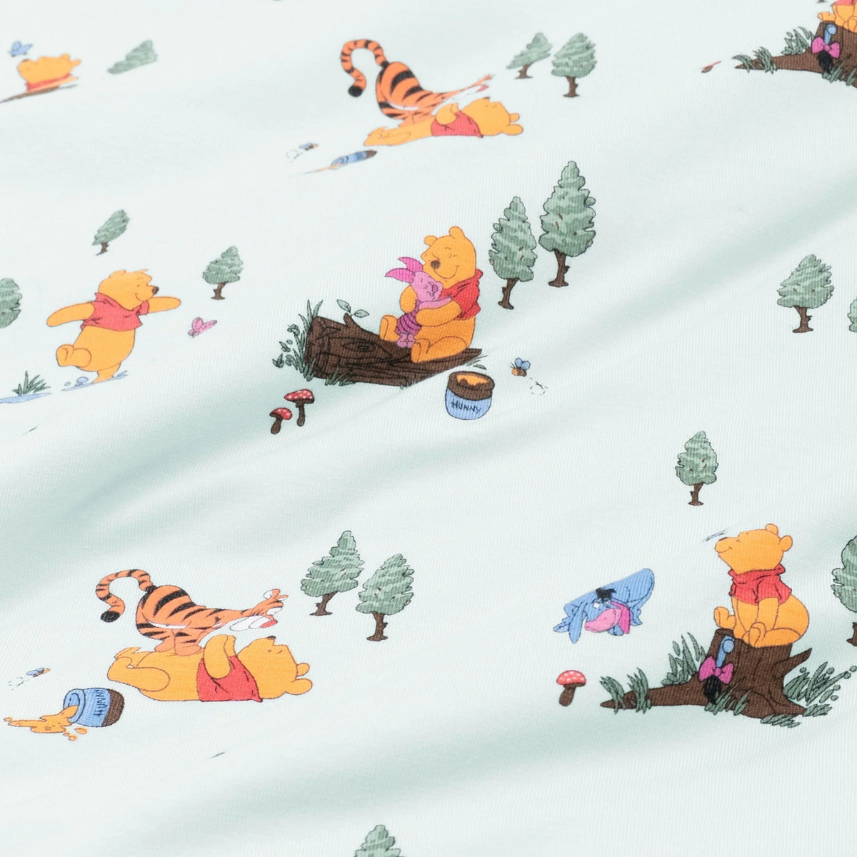 Bubble Romper in Winnie the Pooh Hundred Acre Wood