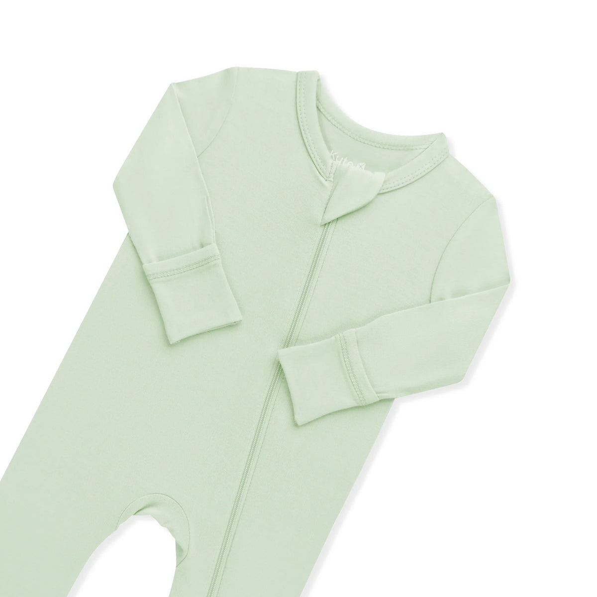 Zippered Romper in Basil