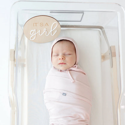 Swaddle Blanket in Blush