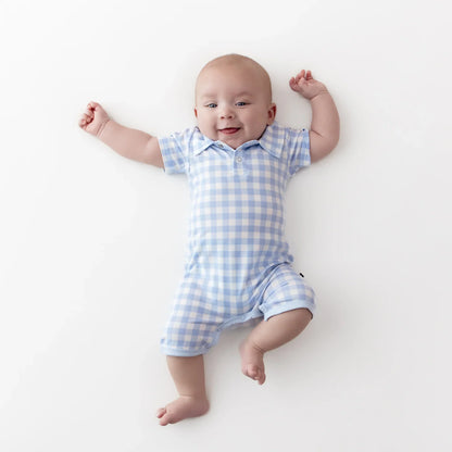 Polo Shortall in Gingham Breeze