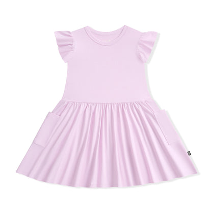 Pocket Dress in Thistle