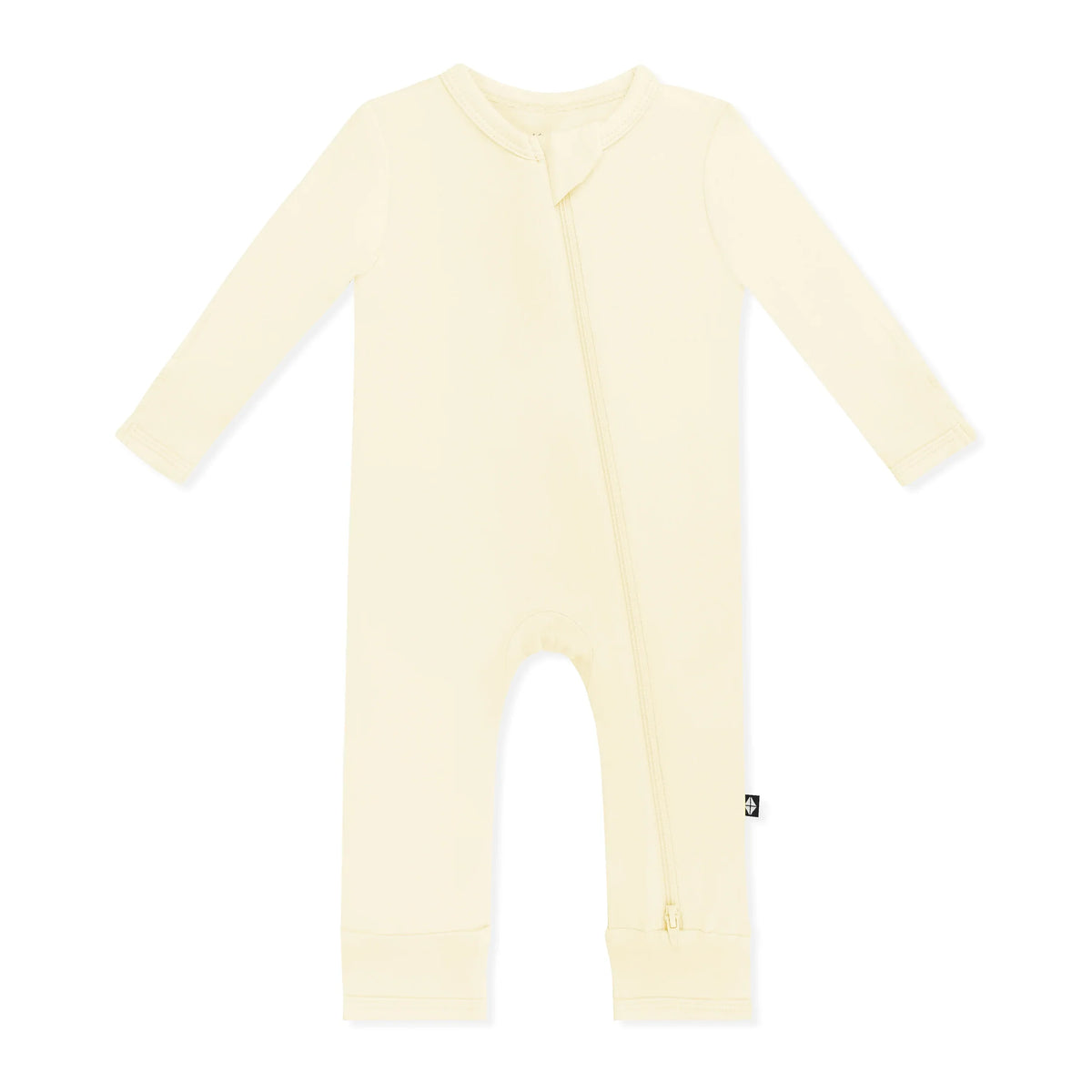 Zippered Romper in Chamomile