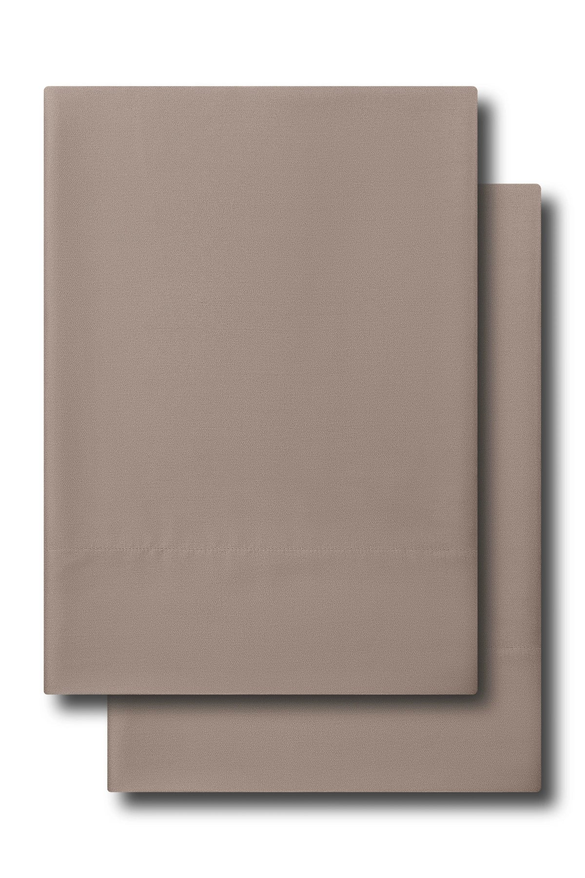 Bamboo Sateen Pillowcase Set in Truffle