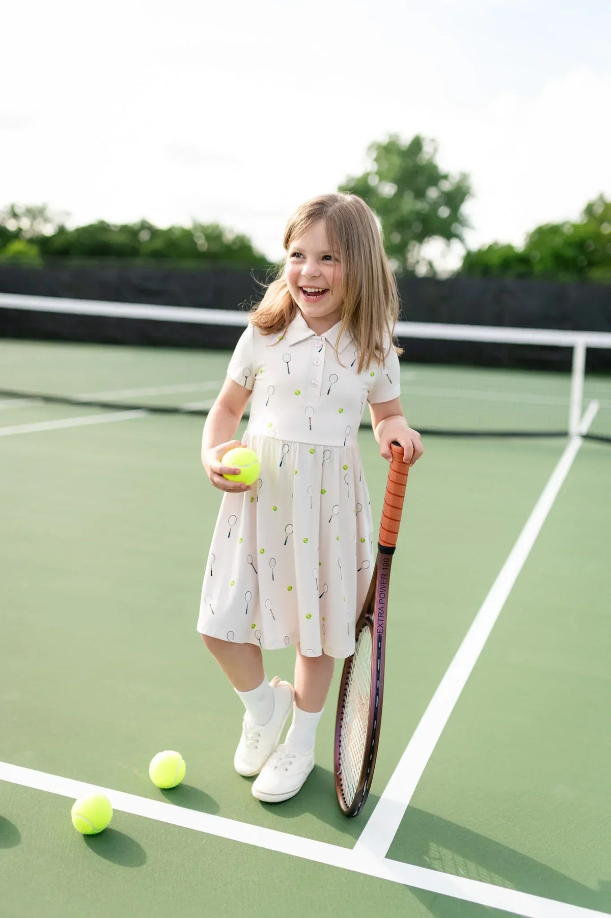 Polo Dress in Tennis