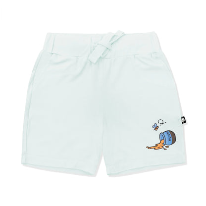 Drawstring Short in Winnie the Pooh on Dew