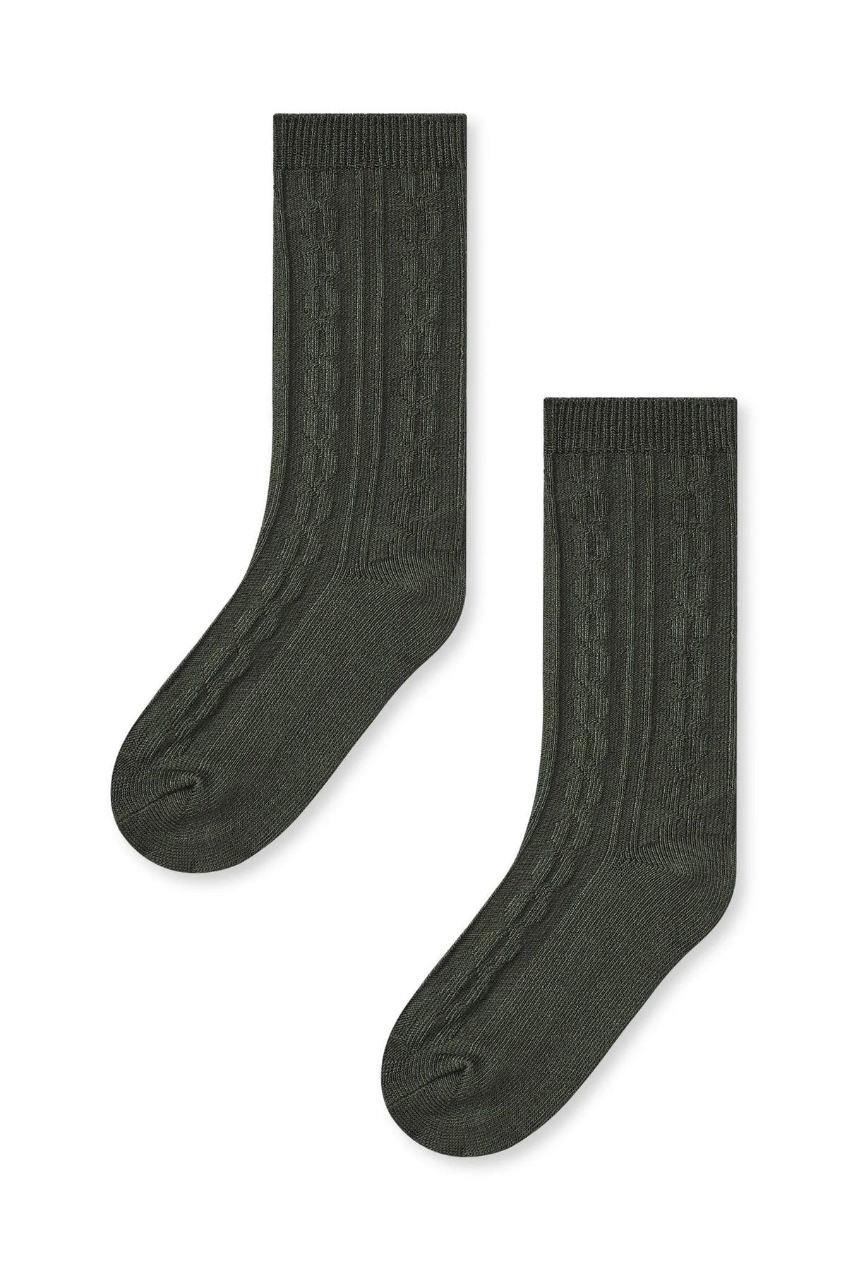 Knee High Socks in Fir