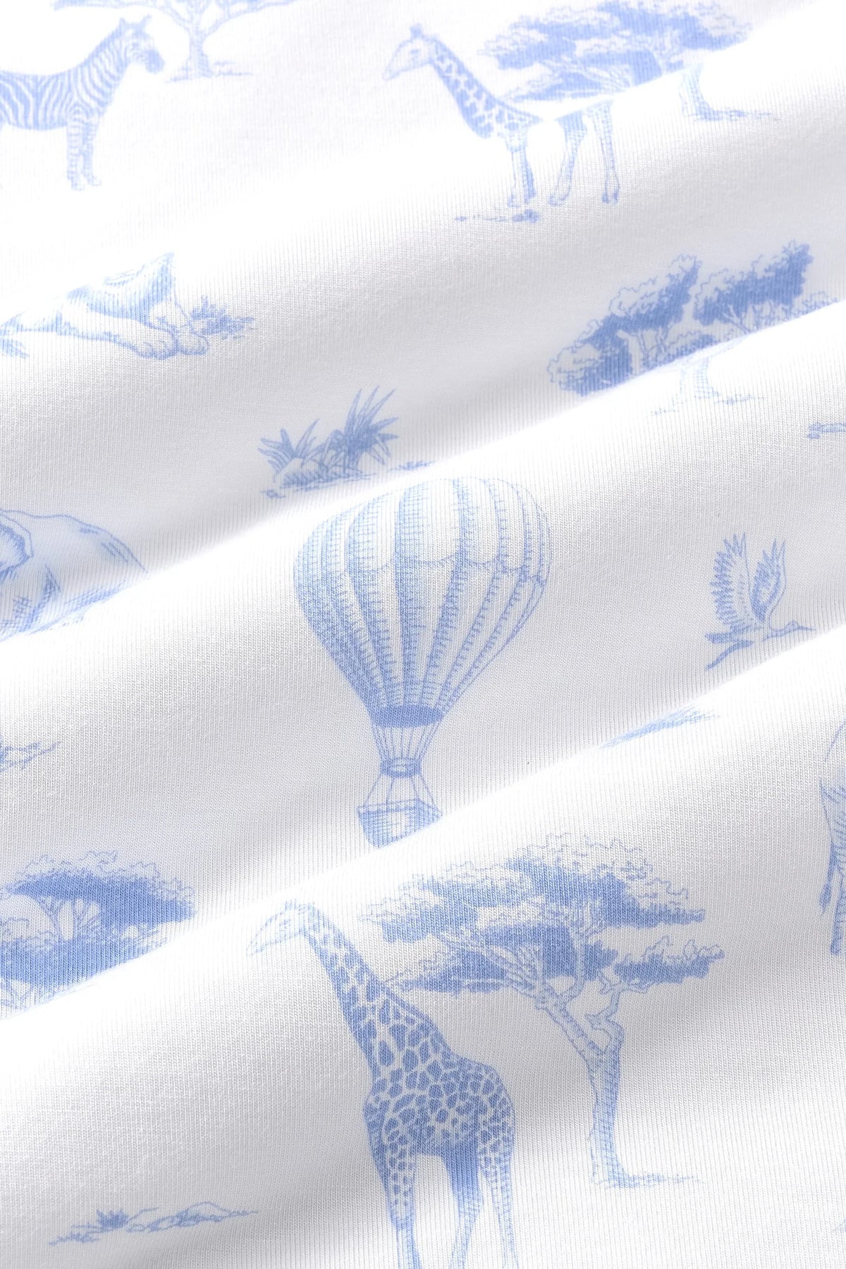 Baby Blanket in Toile Safari