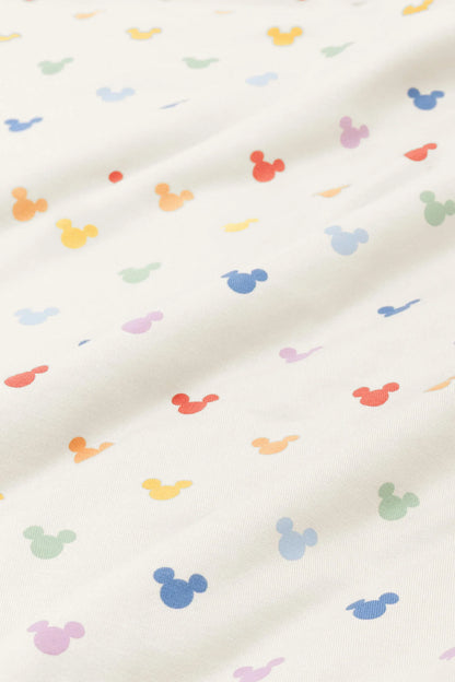 Knotted Gown with Hat Set in Pastel Mickey Mouse