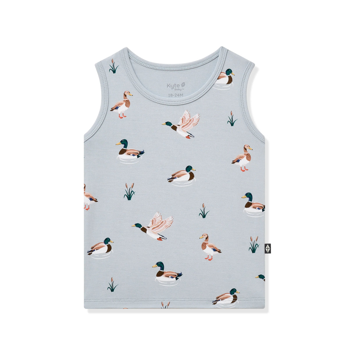 Toddler Tank Top in Mallard Duck